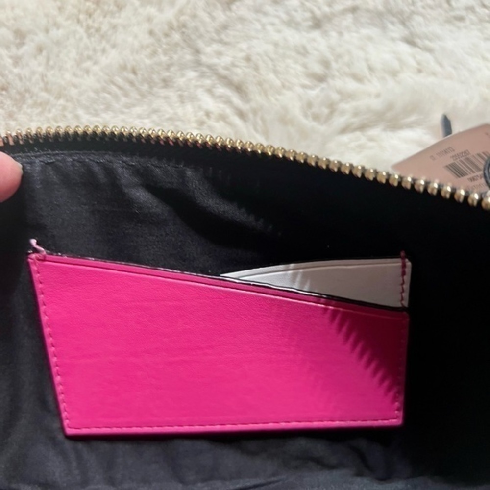 ⭐️⭐️Victoria's Secret Zippered  Croc Snakeskin Clutch - Picture 7 of 10